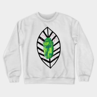 Shiny green fig beetle Crewneck Sweatshirt